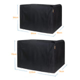 Breathable Oxford Fabric Dog Crate Cover with Zipper Front Side Doors