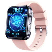 ECG Smart Watch Health Fitness Tracker Heart Rate Monitor Sport Watch Pink