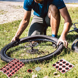 55 Pieces Set Bicycle Puncture Repair Tools for Tire Tube Patch Fix