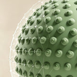 25 cm Thick Inflatable Sitting for Stretching and Balance Ball Green