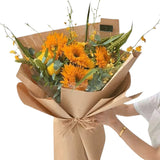 Brown Kraft Wrapping Paper Roll for Packaging Gifts and Flowers