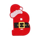 Embroidered Christmas Letter and Pattern Patches Iron On for Clothes Style 1
