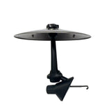 Car Drum Cymbal Air Vent Car Crash Fun Musical Gadget Universal Fit For Driver Drummer Silver