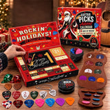 24 Day Guitar Picks Advent Calendar Countdown Holiday Music Gift