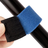 Fishing Rod Straps 10PCS Clips for Casting Spinning Fly Rod Blue