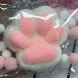 4Pcs Cat Paw Squishy Stress Relief Fidget Toys