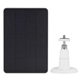 10W Solar Panels with Adjustable Stand Wall Mount for Outdoor Camera Security Lights