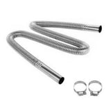 Stainless Steel Parking Heating Device Exhaust Pipe 60-200cm for Cars & Trucks 120 CM