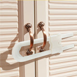 6Pcs Baby Proofing Locks U-Shaped Sliding Cabinet Locks Adjustable Childproof Latch