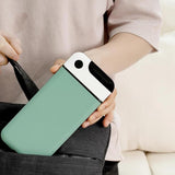 Smart Timer Lock Box for Phone Portable Smartphone Storage Box for Study Office Classroom Green
