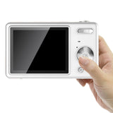16X Digital Zoom Digital Camera with 32GB Memory Card Photo Video Camera for Beginners White