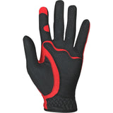 Breathable Stretch Golf Glove Washable Non Slip Grip for Men Women Red