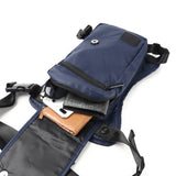 Men's Tactical Leg Bag Drop Legs Belt Pack Waist Bag for Travel Riding Hiking Blue