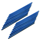 20 PCS Car Interior Air Vent Decorative Trim Strip Universal Fit for All Models Blue