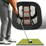 Portable Golf Chipping Practice Net Accuracy Trainer for Indoor Outdoor
