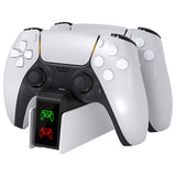 PS5 Controller Charging Dock – Dual Fast Charger with LED Indicator