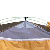 For 2-Person Foldable Outdoor Camping Tent Portable Quick Automatic Opening Beach Tent Hiking Picnic Travel Brown