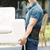 Lower Back Brace Waist Support Belt Lumbar Support Belt for Men Women