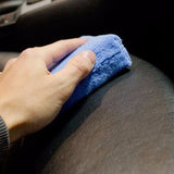 8PCS Microfiber Cleaning Pad Car Wash Sponge for Effortless Wax/Detailing/Polishing
