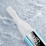 2-in-1 Hair Trimmer Rechargeable  Nose Ear Eyebrow Hair Removal  for Women Turquoise