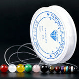 10 Rolls Stretch Elastic Cord String Bead Beading Jewellery Bracelet Clear Thread Line
