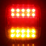 2 PCS 12V LED Trailer Tail Lights with Brake Turn and Tail Functions
