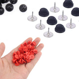 150 PCS Butterfly Clutch Tie Tacks Pin Back Replacement with Storage Box