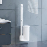 Standing/Wall Mounted Toilet Bowl Cleaning Brush with 50 Sponge Heads Toilet Wand with Storage Box