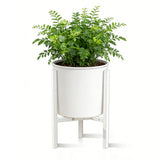 Adjustable Plant Stand for Diameter in 23-32cm Pots White
