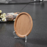 10 PCS Clear Adjustable Plate Display Easel Stands