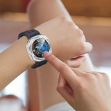 3 in 1 Screen Protector for Samsung Galaxy Watch Ultra 2 47mm with Bezel Ring Silver
