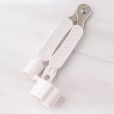 4Pcs Guitar String Replace Tool 3-In-1 Guitar Bridge Pin Remover Puller Guitar String Cutter and Winder Tool White