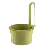 2Pcs Hanging Sink Strainer Basket Kitchen Sink Food Waste Filter with Fine Mesh Green