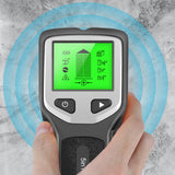 Electronic Stud Finder 5 in 1 Wall Scanner with LCD 5 Modes for Home Black