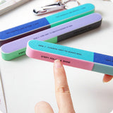 5 PCS 7 Way Multi Function Nail Buffer for Polishing Nail Buffing Tool for Home or Salon