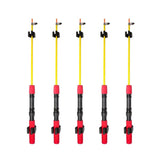 40 PCS Plastic Club Clip Fishing Rod Pole Storage Tip Clips Clamps Holder