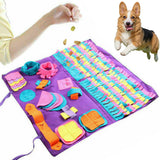 Dog Pet Nose Training Blanket Game Feeding Cushion Sniffing Pad Toys  Snuffle Mat