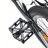 Bike Pedals Alloy Mountain Road MTB Bicycle Nonslip Cycling Pedals Black