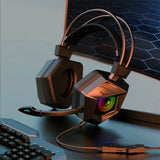 Gaming Headset forPC PS5 Xbox Headset with Microphone 3.5mm USB