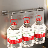 2PCS 60cm Self-Adhesive Towel Holder for Bathroom Home Decor