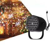 USB LED Christmas Projector Light – Indoor & Outdoor Holiday Decoration Lamp Style 2