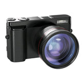 4K Digital Camera 48MP with Flip Screen 16X Zoom and 32GB TF Card