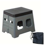 Portable Folding Toilet for Camping and Travel Grey