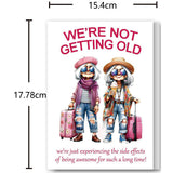 Cartoon Encouragement Card with Envelope Cute for Friends