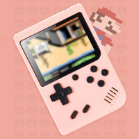Built-in 500 Classic Games Gameboy Handheld Retro Video Game Console Kids Toy Pink