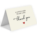 40 PCS Holiday Thank You Greeting Cards with Envelopes and Seal Stickers