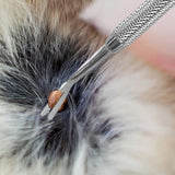 12 in 1 Stainless Steel Tick Removal Tool Kit for Dogs Cats