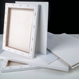 5 PCS Canvas Blank Stretched Canvases Art for Oil Acrylic Painting