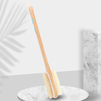 Dry Brushing Body Brush – Back Scrubber for Shower Exfoliating Bath Bristle Brush