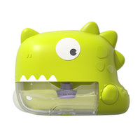 Automatic Bubble Machine Musical Dinosaur Bath Toy Green